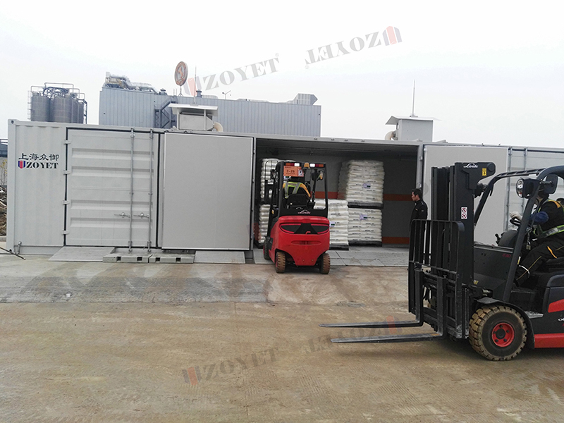 The installation, maintenance, and testing of all explosion-proof electrical equipment in the container comply with relevant safety technical standards.