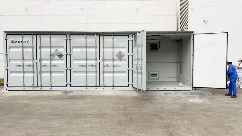 walk-in container
